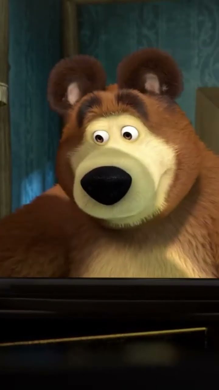 Hidden Talent ?? #TheGrandPianoLesson #MashaAndTheBear #Shorts #cartoonforkids #kids