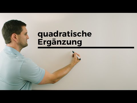 Quadratische Ergänzung, Ausklammern aber Zahl ohne X 
