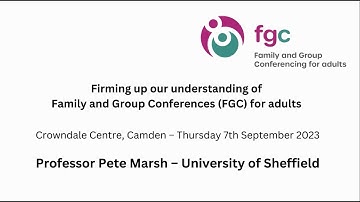 Wide Applicability of FGCs Through Practice Adaptations in Complex Scenarios and Crisis Situations