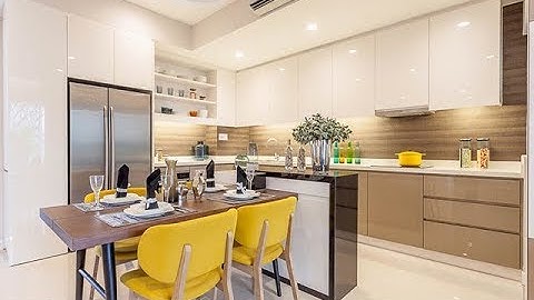 20 mẫu tủ bếp đẹp cho nhà chung cư ai cũng muốn sở hữu