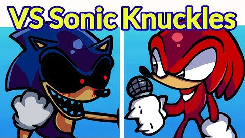 How to draw fnf SONIC Knuckles Halloween | Drawing Friday night Funkin