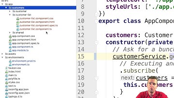 Building a Angular4+ Web App | S4P48 | Adding Customer List Component