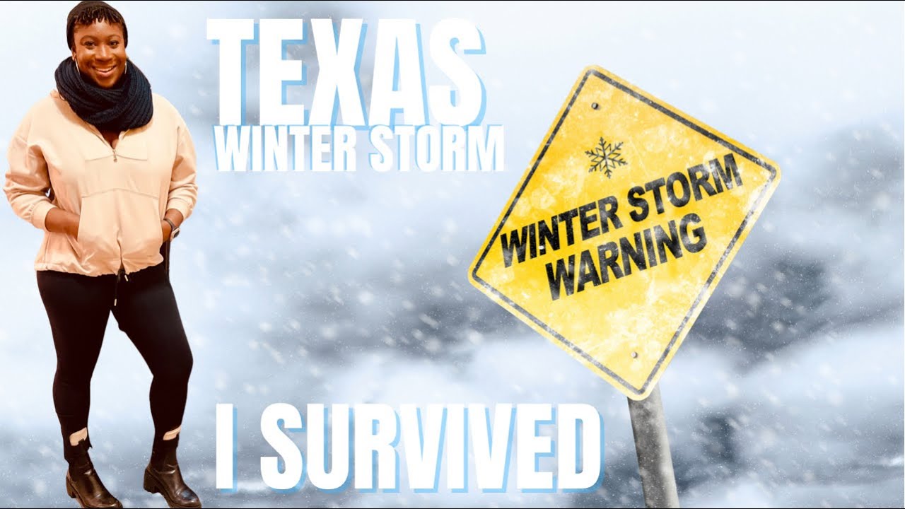 Texas Winter Storm ~ I survived - YouTube