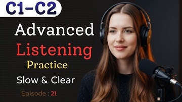 C1–C2 English Listening Practice | Real-Life Conversations for Advanced Learners