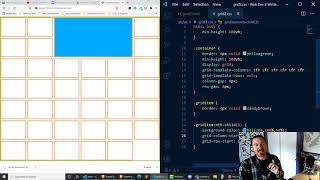 Work with CSS Grid Lines Using Grid Column Start and Grid Row Start