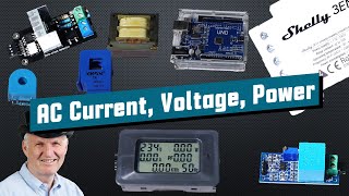 #347 Measuring Mains Voltage, Current, and Power for Home Automation