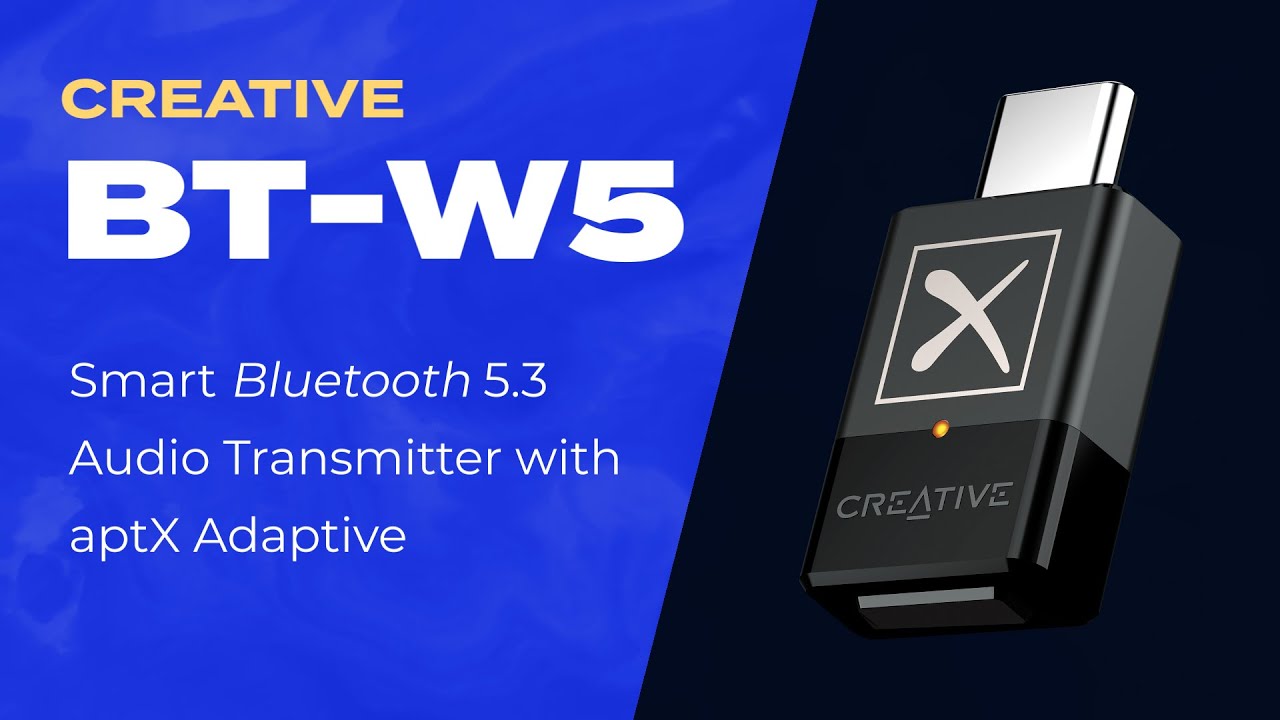 Test clé Bluetooth 5.0 Creative BT-W3 USB-C