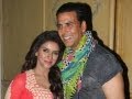 Akshay Kumar, Asin & Himesh Reshammiya promoting "Khiladi 786"