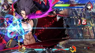 BLAZBLUE CROSS TAG BATTLE| Gordeau Corner Carry Combo