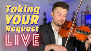 Request a Song 2! LIVE @RobLandes (Also Learning Summer by Vivaldi)