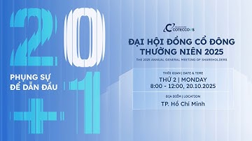 ĐẠI HỘI ĐỒNG CỔ ĐÔNG THƯỜNG NIÊN COTECCONS 2025