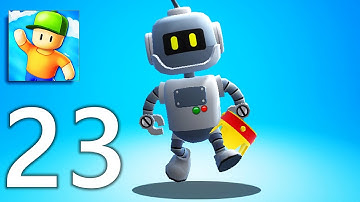 Stumble Guy‪s‬ - Gameplay Walkthrough Part 23 - Stumble Pass and Crown Win (iOS, Android)