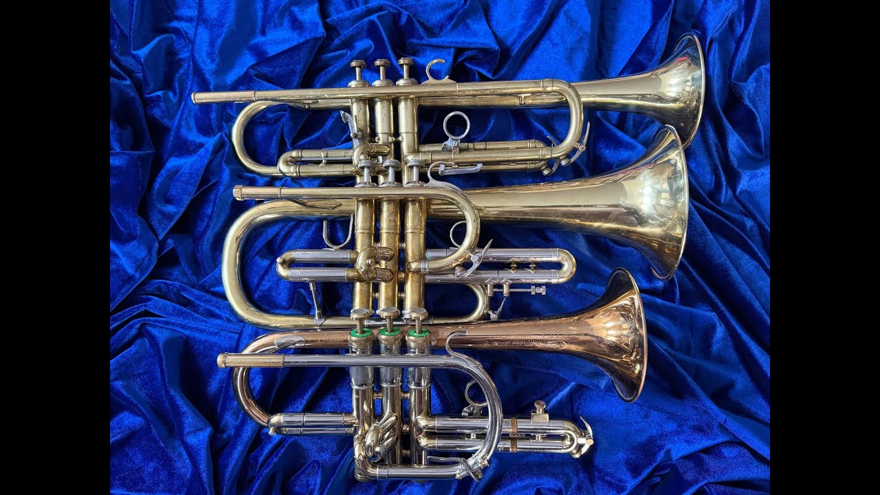 Продаются: труба Olds, корнет и флюгельгорн Bach.
