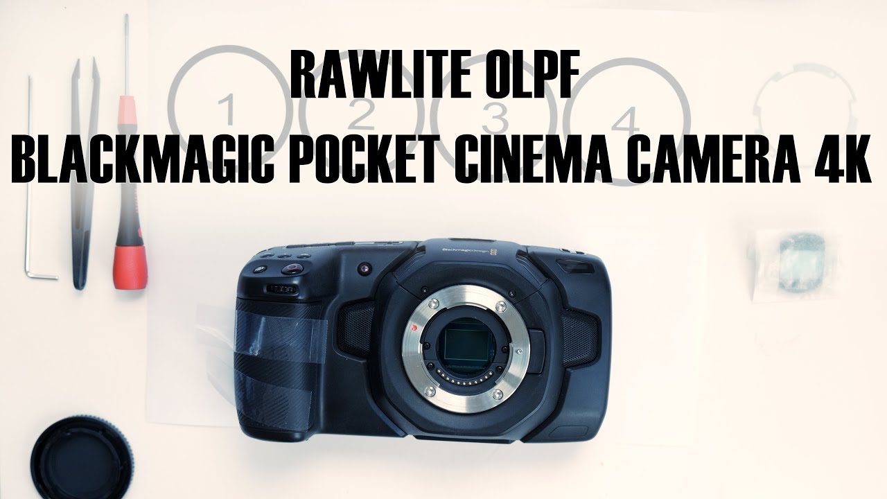 OLPF Blackmagic Studio Camera 6K Pro - RAWLITE