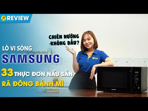 Lò vi sóng Samsung: chức năng hiện đại, chiên nướng không dầu (MG30T5018CK/SV) • Điện máy XANH