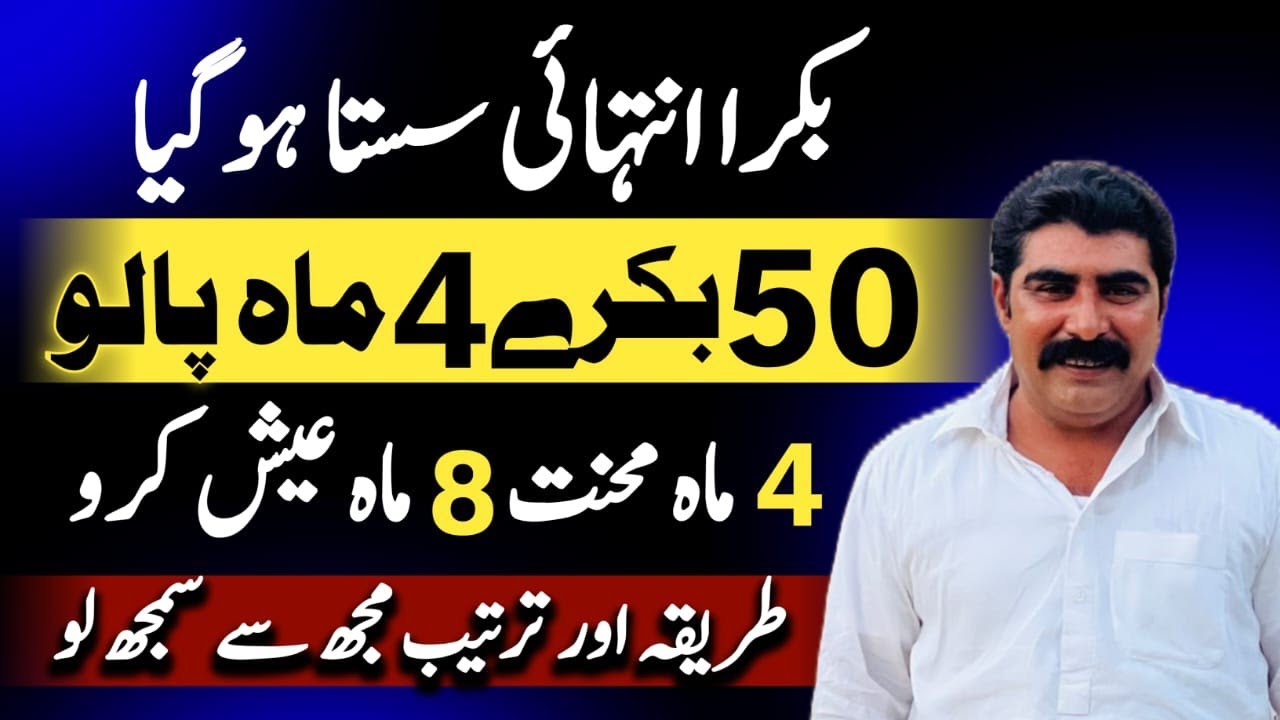 Become rich with bakra farming 