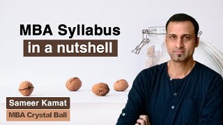 MBA Subjects and Syllabus 2023 in 10 minutes | Course list in English