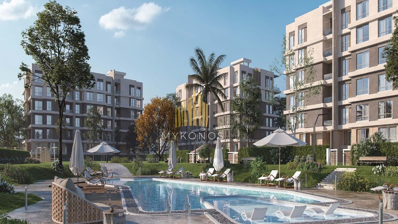 Corner apartment for sale Hyde Park Compound, New Cairo YouTube