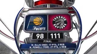 Indiana Pacers vs Toronto Raptors - April 8, 2016