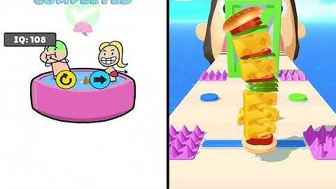 Help Me Tricky Story vs Sandwich Runner — Satisfying ASMR Android, iOS Games All Levels