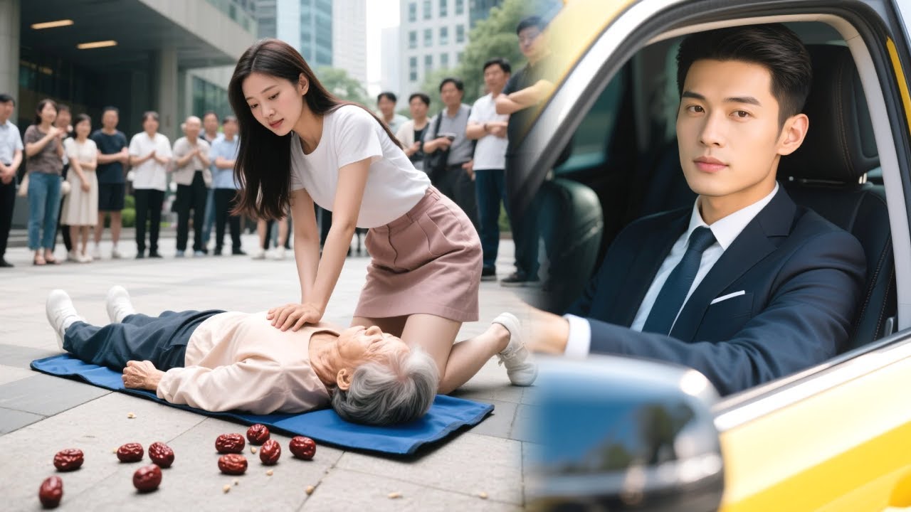 فتاة فقيرة تنقذ عجوزاً علقت نواة تمر بحلقها! فإذا هي جدة المدير التنفيذي... فيتزوجها فوراً!