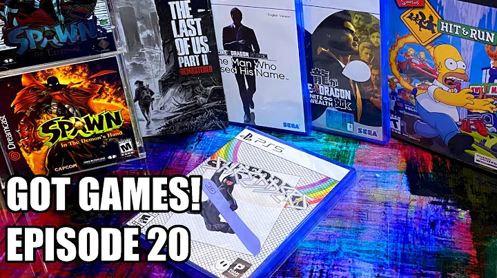 Got Games! Episode 20 - Collection Update - New PS1, PS2, PS3, PS4, PS5 Games
