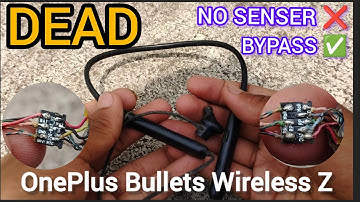 OnePlus Bullets Wireless Z Repair | Hall Effect Sensor Bypass | Magnetic Power On Fix✅ Rebuild Tach 