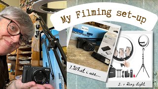My Filming Setup for Junk Journaling & Art Videos