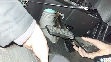 Accelerator Pedal Removal and Installation 2009 Chevrolet Impala (2006-2012ish model)