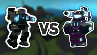 MECHA BASE VS WAR MACHINE | SHOWCASE + COMPARISON (FT. SinisterPumpkin) -Tower Defense Simulator