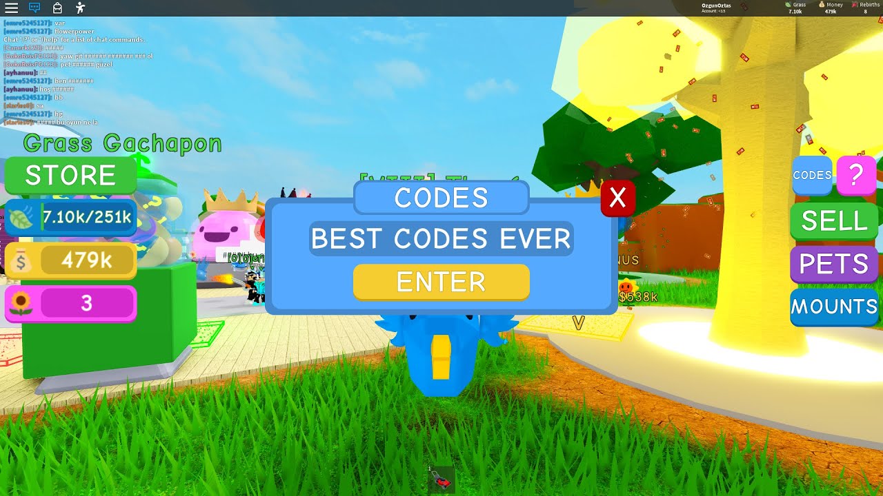 Code In Lawn Mowing Simulator