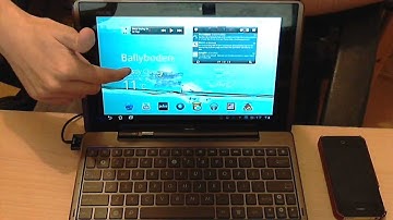 Asus Eee Pad Transformer OS & App Tour