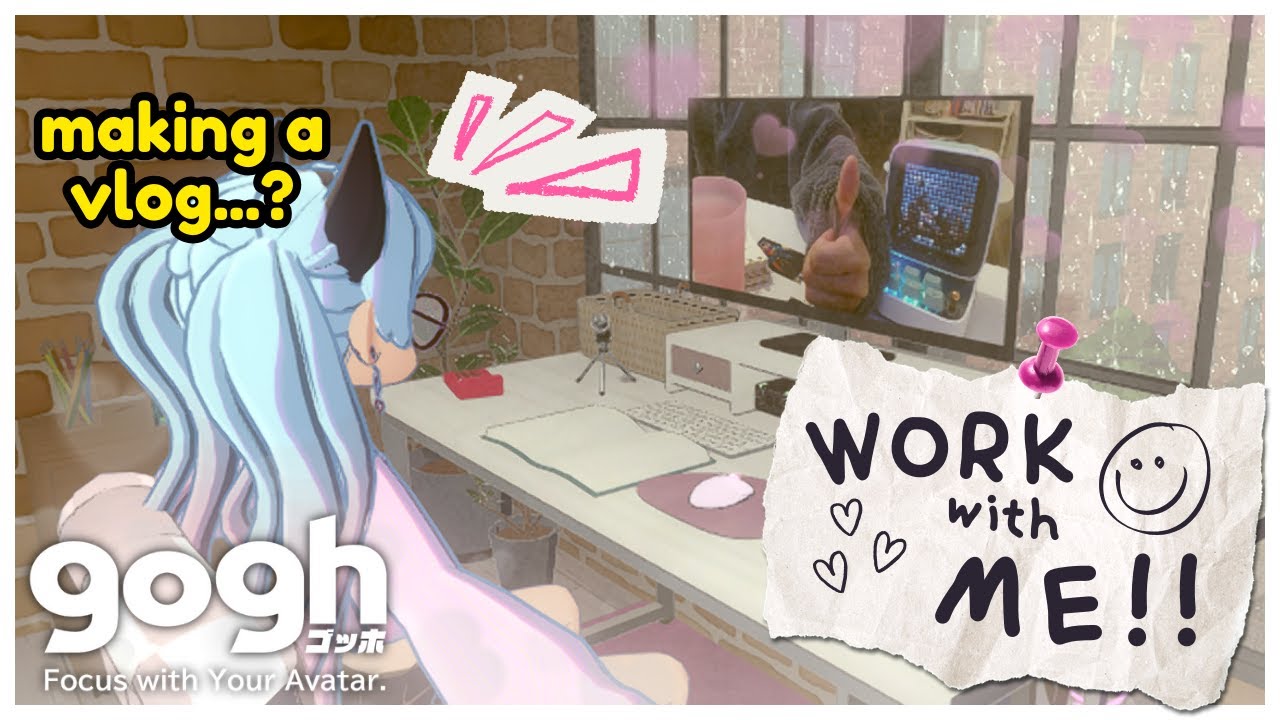 【Work with Me】 Corpo VTuber wants to learn EDITING!