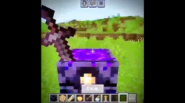 Sword stuck in anchor in minecraft #viral #trending #shorts #ytshorts