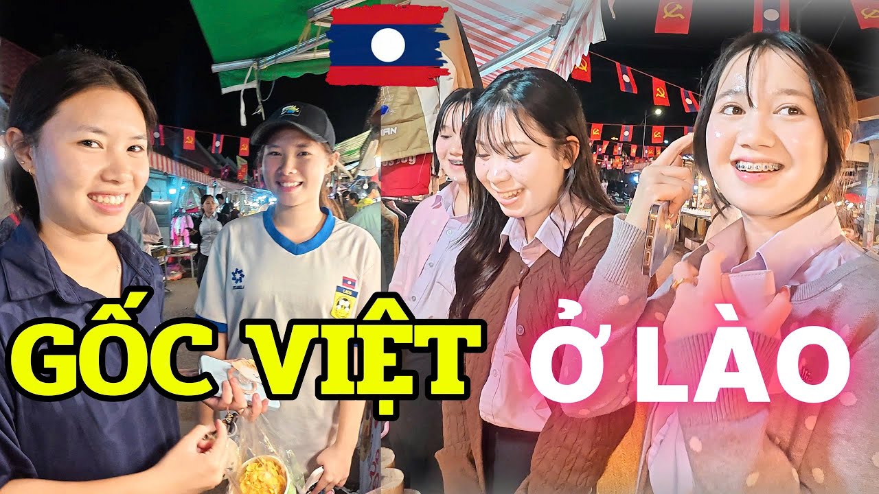 SỐC ! Em Gái Sinh Đôi Gốc Việt ở  Lào Nói Giọng Hà Nội Cực Chuẩn