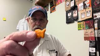 Pepperidge Farms Goldfish Pizza Flavored Baked Snack Crackers(100%Real Cheese)# The Beer Review Guy