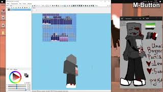 Timelapse | Minecraft Skin Paint | @BloodyCode_  | o.o