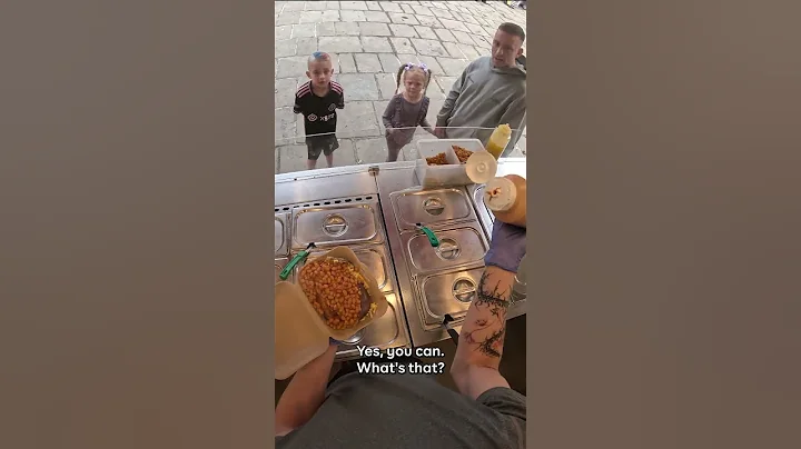 Dad brings his kids for their SPUDS! 🥹❤️