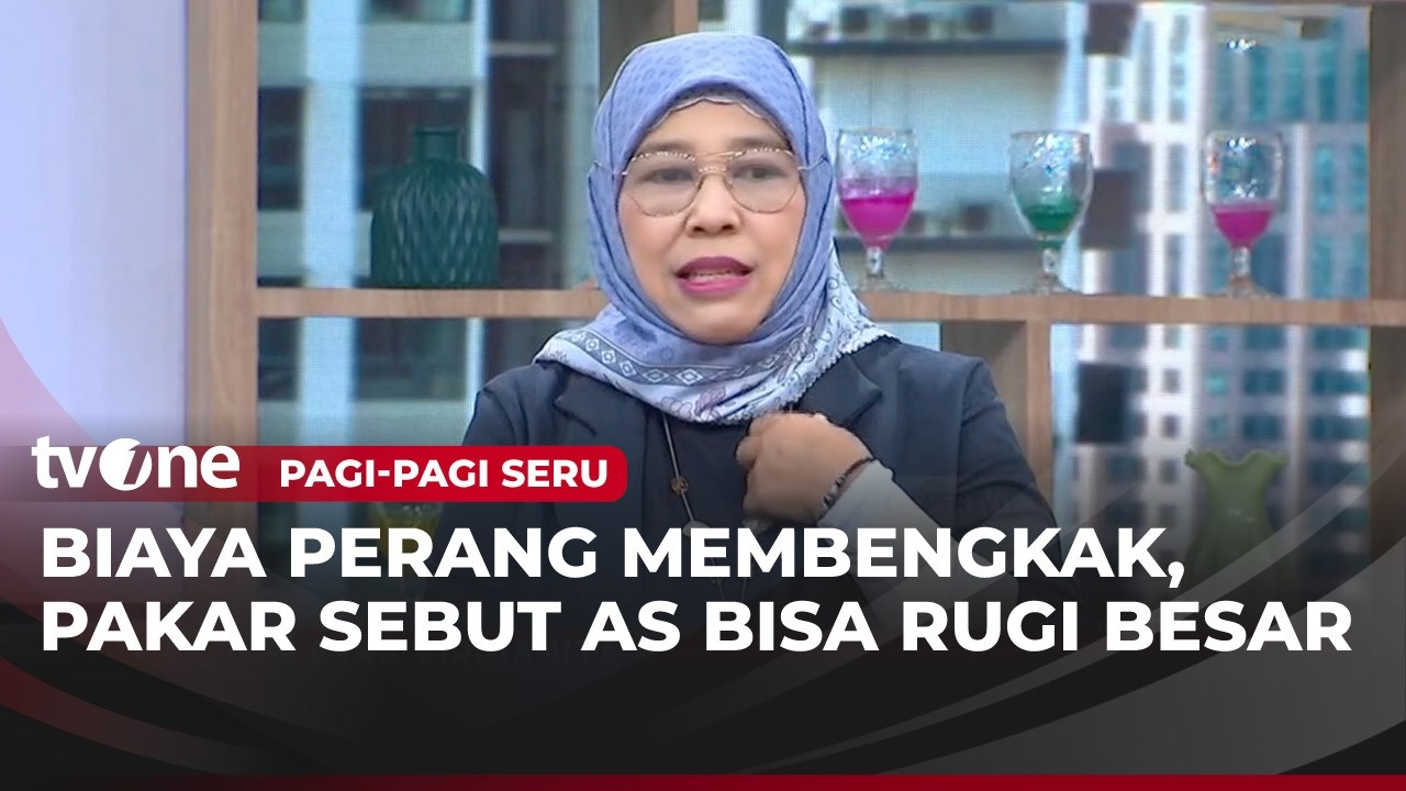 Pakar HI soal Trump Akhiri Serangan ke Iran: AS Rugi Besar dari Segi Biaya | Pagi-Pagi Seru