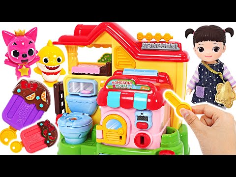 Let&amp;#39;s <strong>go</strong> fishing with Kongsuni and Baby Shark! Kongsuni little fishing <strong>play</strong>! | PinkyPopTOY