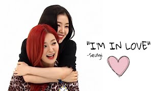 SEULRENE (BEING BRAVE  IN WeekkklyyyIdol) ft. Flirting on the spot ❤️ #SEULRENE