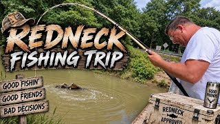 We ditched the boat! Fish were caught!