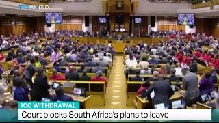 Icc Withdrawal Court Blocks South Africas Plans To Leave