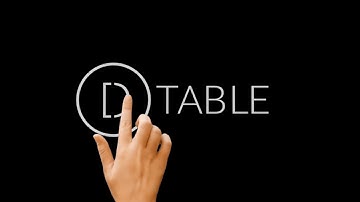 D-TABLE - LUXURY MULTITOUCH TABLE