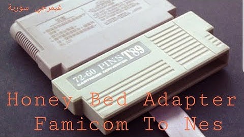 Adapter Honey Bed From Famicom Computer system Game To Nintendo Nes Console