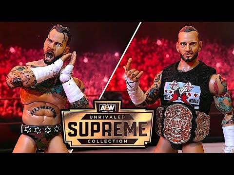 CM PUNK UNRIVALED SUPREME [Walmart Exclusive] - AEW FIGURE REVIEW