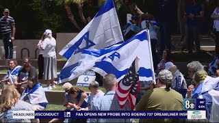 UNLV 'tolerating hate speech,' protester says at antisemitism rally Profile