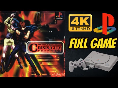 Crisis City | PS1 | 4K60ᶠᵖˢ UHD? | Longplay Walkthrough Playthrough Full Movie Game