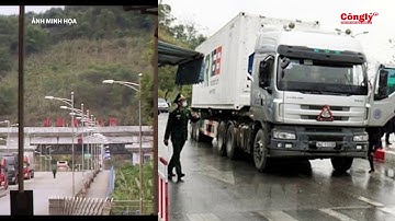 Kim ngạch xuất khẩu nông sản qua cửa khẩu giảm mạnh