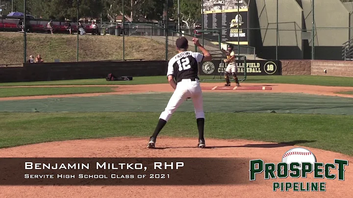 Benjamin Miltko Prospect Video, RHP, Servite High School Class of 2021